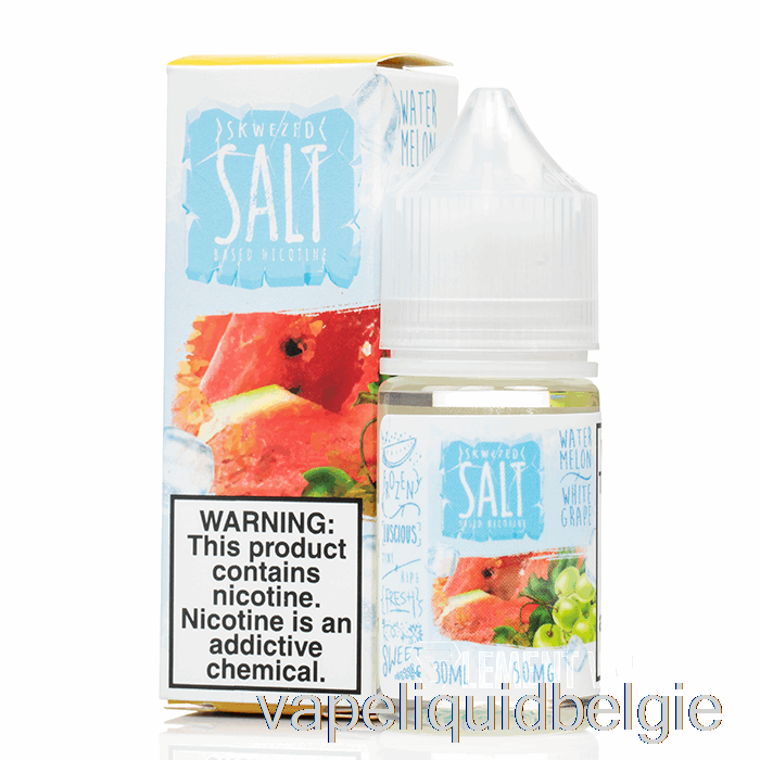 Vape België Ijs Watermeloen Witte Druif - Gezouten Zouten - 30ml 50mg